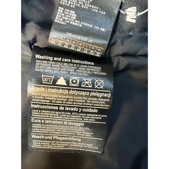 Burton Vinh Long Ski Jacket Black/Grey DryRide Size Small - Picture 12 of 14